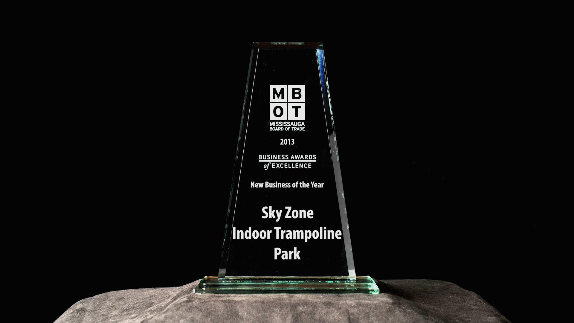 Sky Zone Indoor Trampoline Park   2013 MBOT New Business